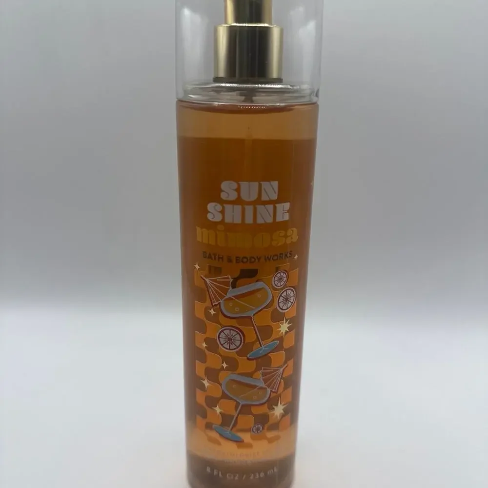 NEW Bath & Body Works Sun Shine Mimosa - Fine Fragrance Mist Body Mist